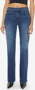 MOTHER The Kick It High Waist Straight Leg Jeans