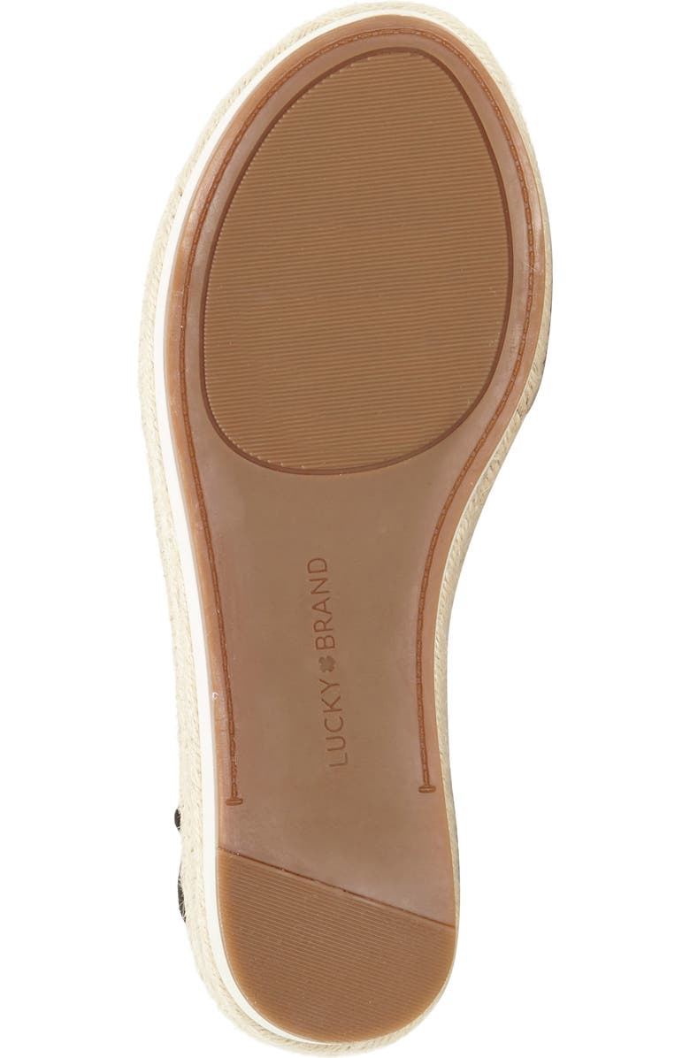 Lucky Brand Jakina Platform Wedge Sandal, Alternate, color,