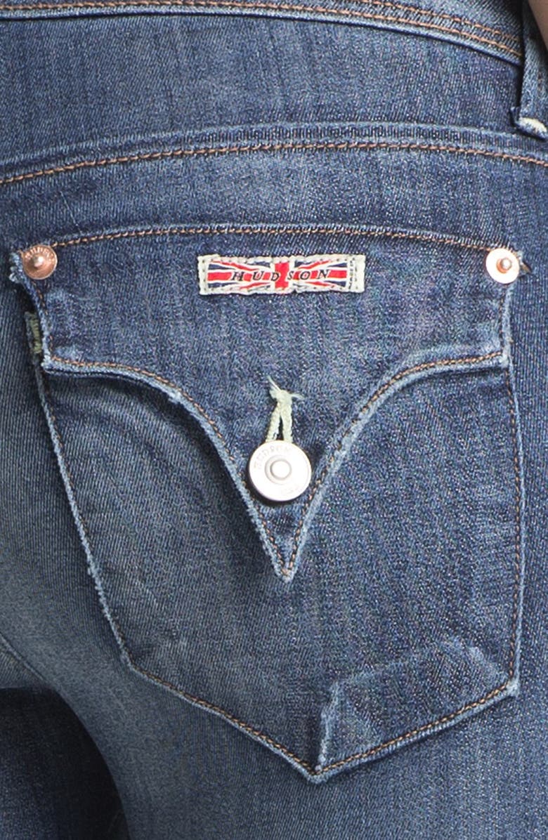 Hudson Jeans 'Collin' Distressed Skinny Stretch Jeans, Alternate, color,