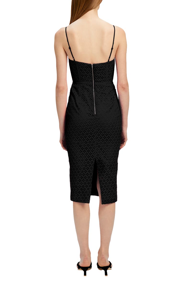 Bardot Charley Lace Midi Dress, Alternate, color, 