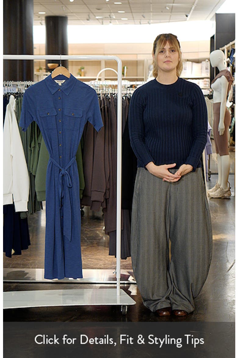 Mavis Cotton Blend Shirtdress video