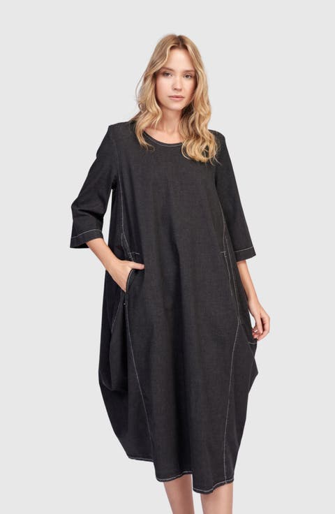 Liberty Oversized Cocoon Dress