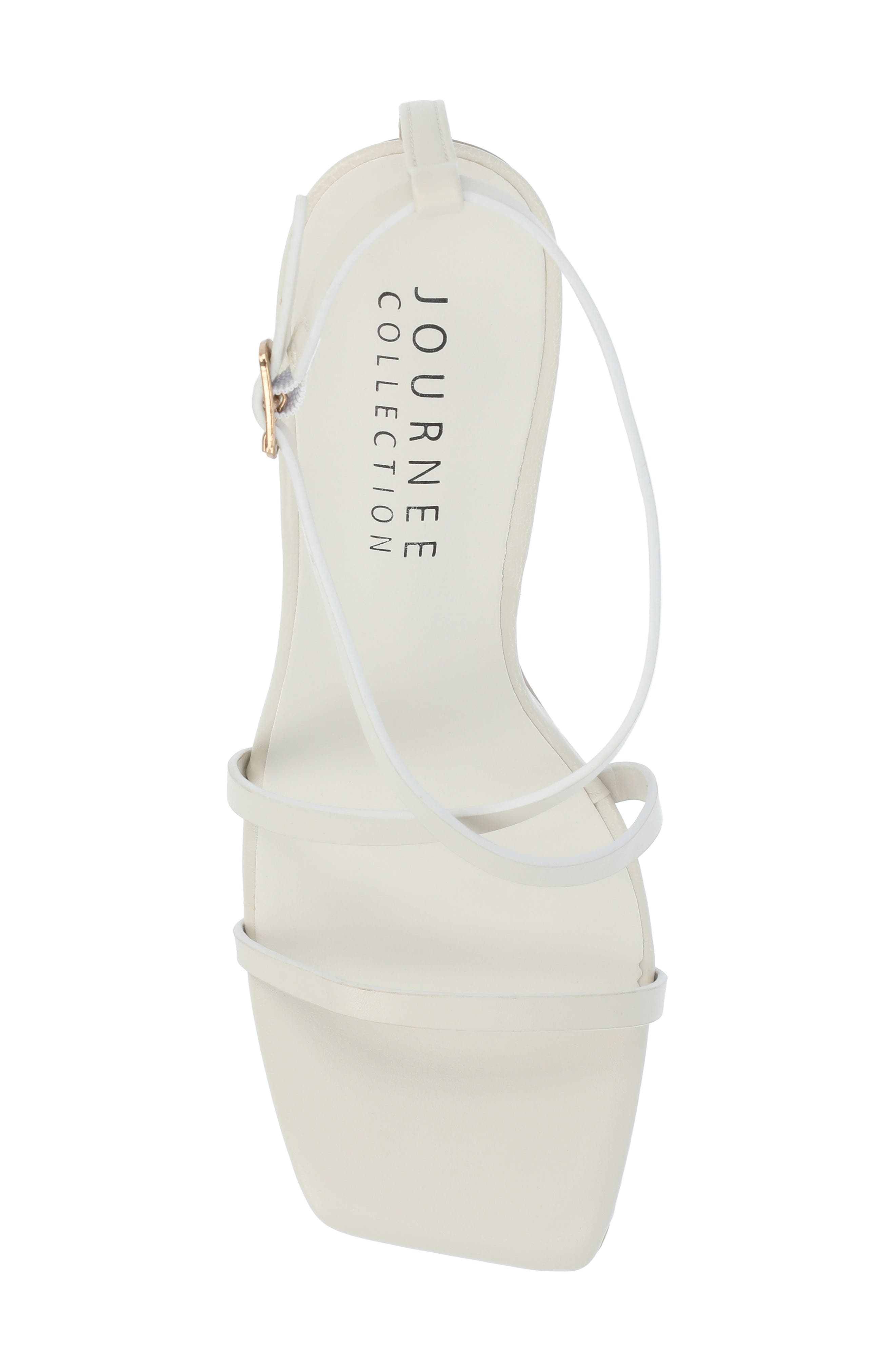 Journee Collection Lenorra Strappy Sandal, Alternate, color, Beige