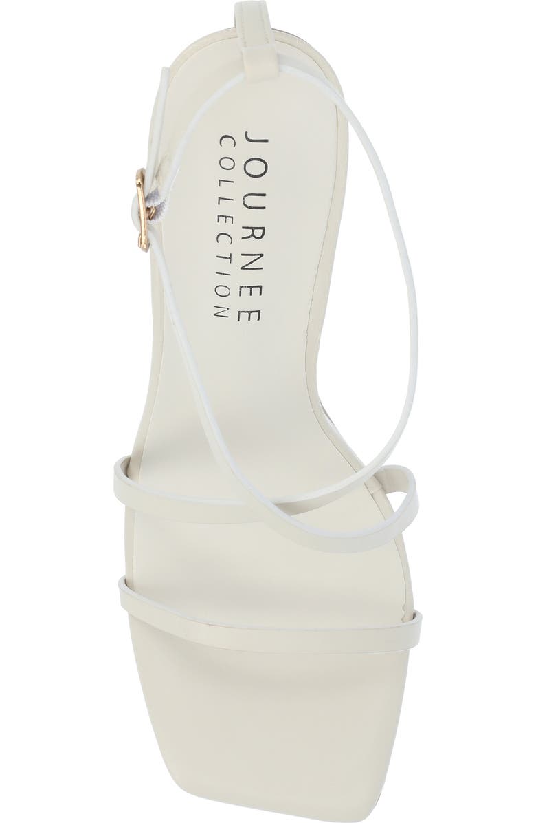 Journee Collection Lenorra Strappy Sandal, Alternate, color, Beige