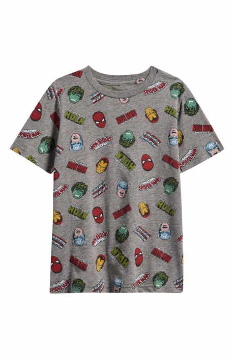 Jem Kids' x Marvel Logo Build Graphic T-Shirt