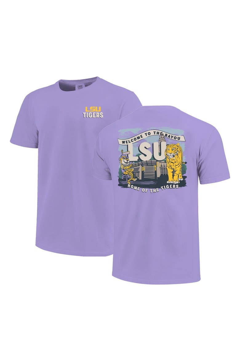 Youth  Purple LSU Tigers Local Campus Scene T-Shirt, Main, color, Purple