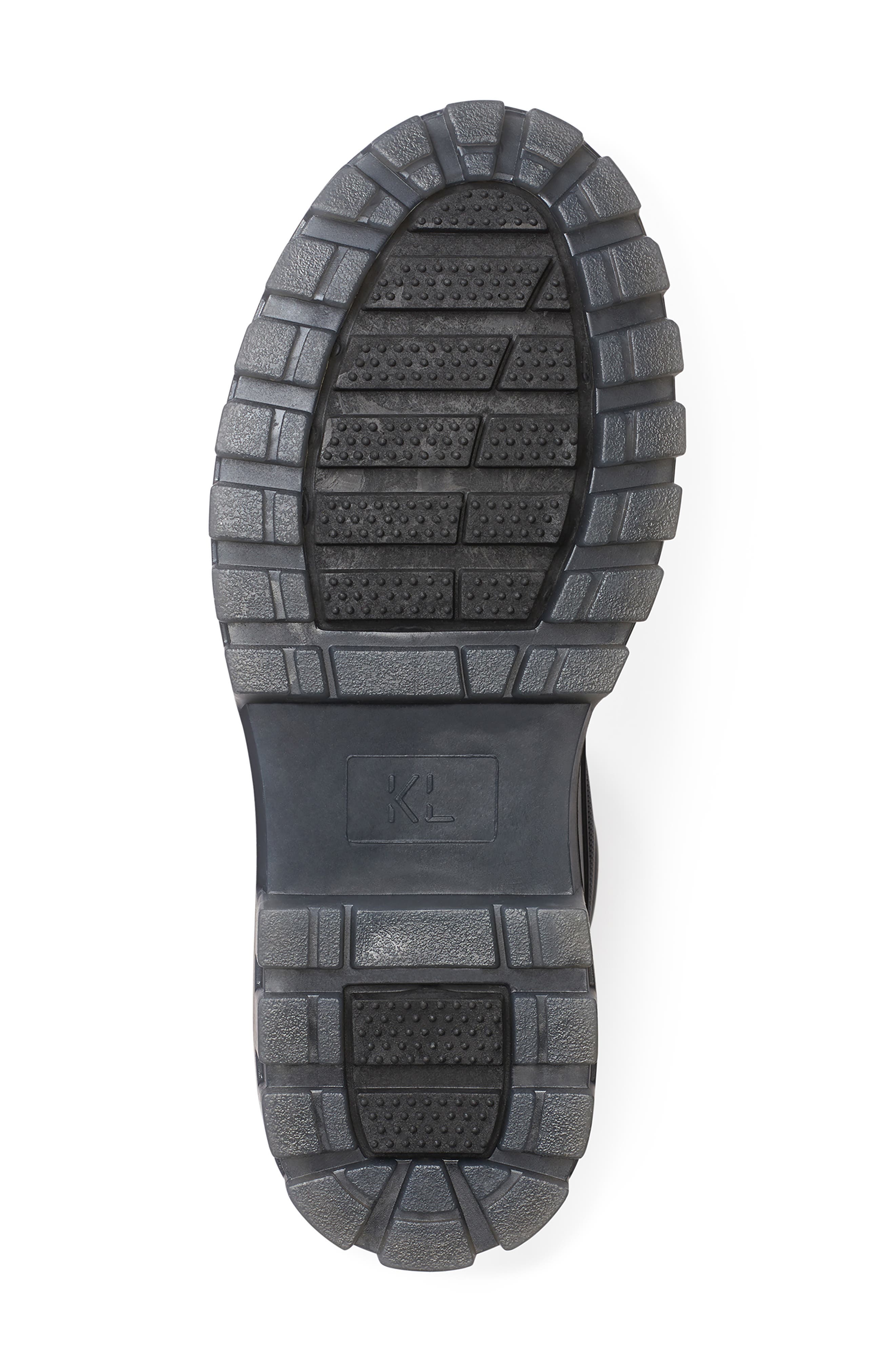 KARL LAGERFELD PARIS Water Resistant Camo Boot, Alternate, color, Black