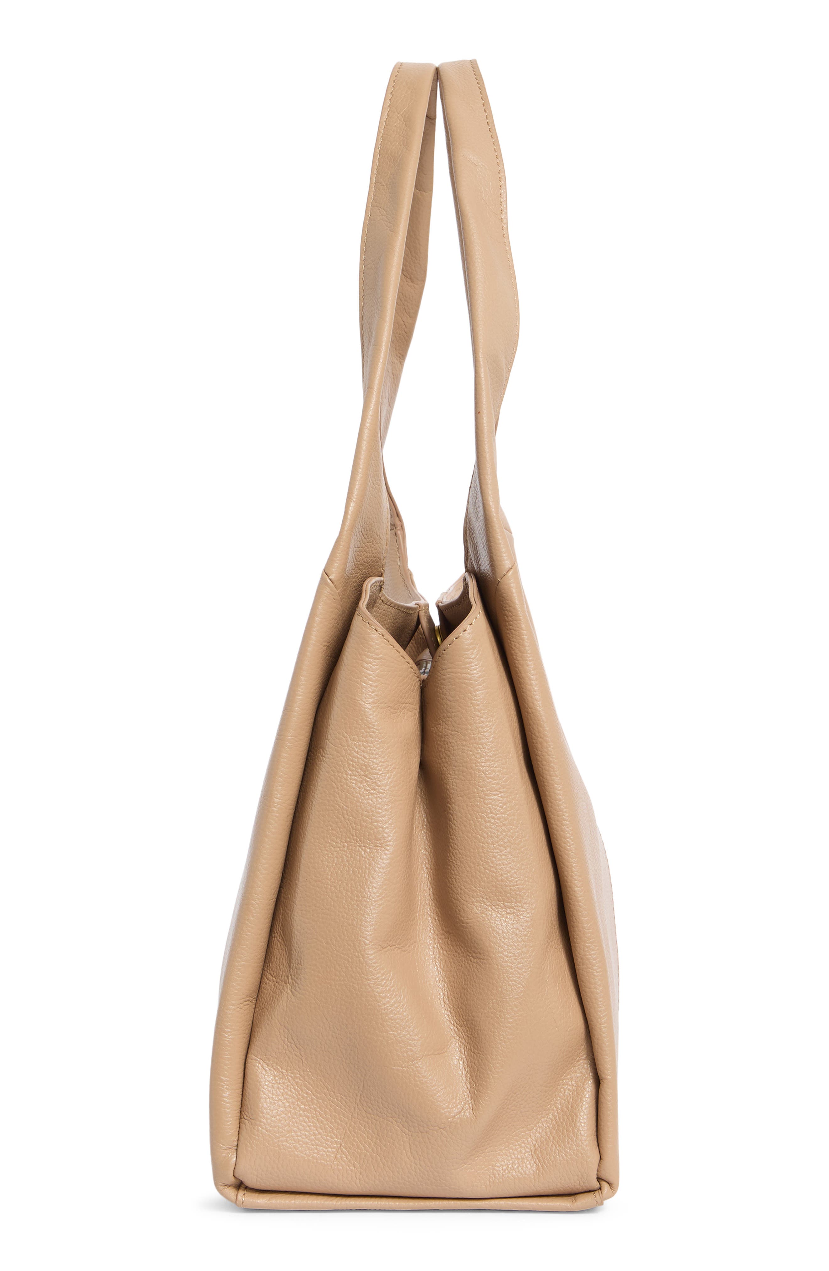 Lucky Brand Sue Leather Shoulder Bag, Alternate, color, Tuscany Cow Pdm