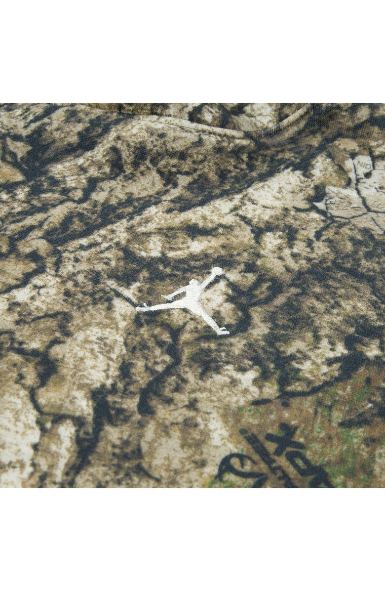 Jordan Kids' x Realtree MJ MVP Fleece Hoodie, Alternate, color, Medium Olive