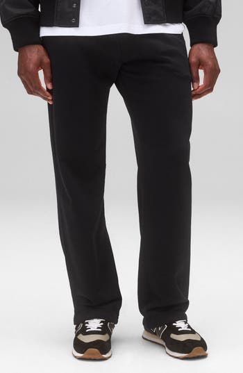 Reigning Champ Lightweight Terry Relaxed Sweatpants In Black