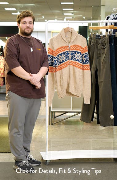 Faherty Surf to Snow Zip-Up Cardigan | Nordstrom
