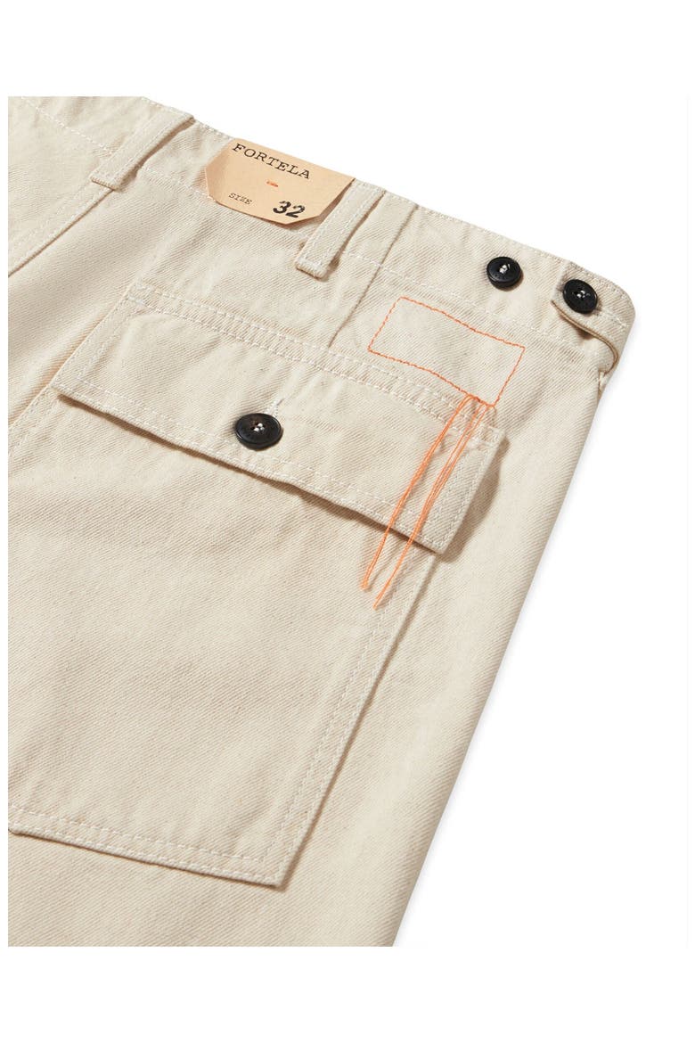 Newfatigue Japan Selvedge Ecrù Denim, Alternate, color, OFF WHITE