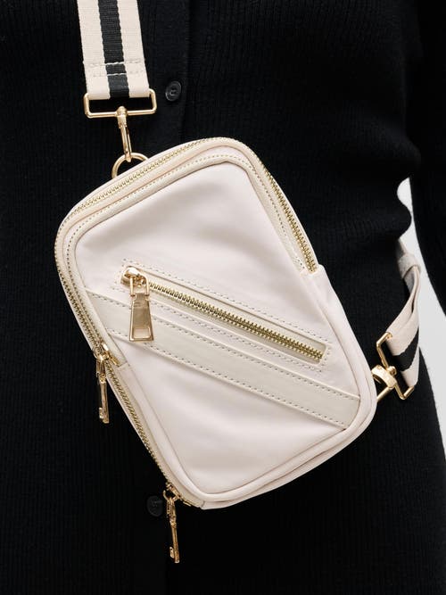 Sol And Selene Accolade Sling Backpack In Cream