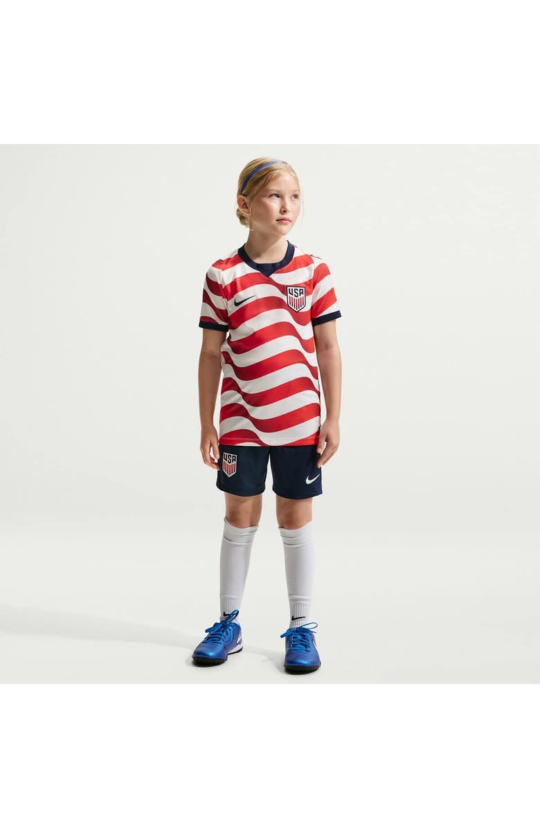 Nike Youth Nike Navy USMNT 2026 Stadium Replica Shorts, Alternate, color, Navy