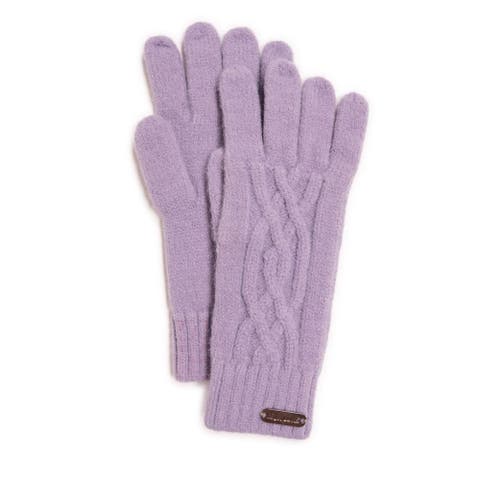 Women's Cozy Eyelash Yarn Gloves