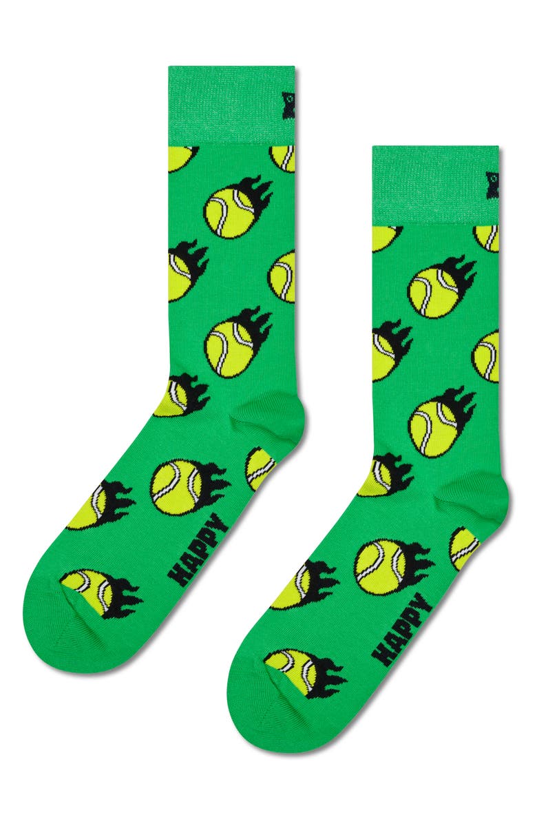 Happy Socks Assorted 2-Pack Tennis Socks Gift Box, Alternate, color, Blue