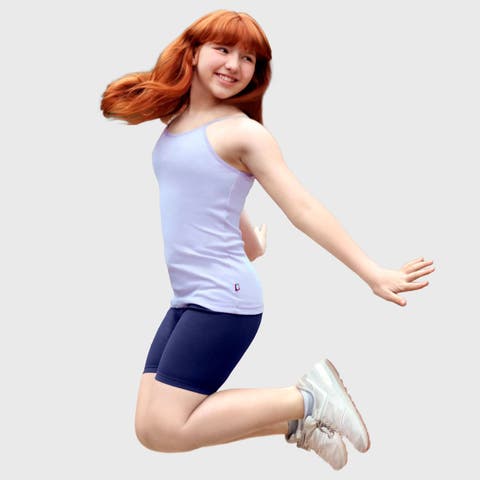 Soft 100% Cotton Long Bike Shorts USA-Made (Baby)