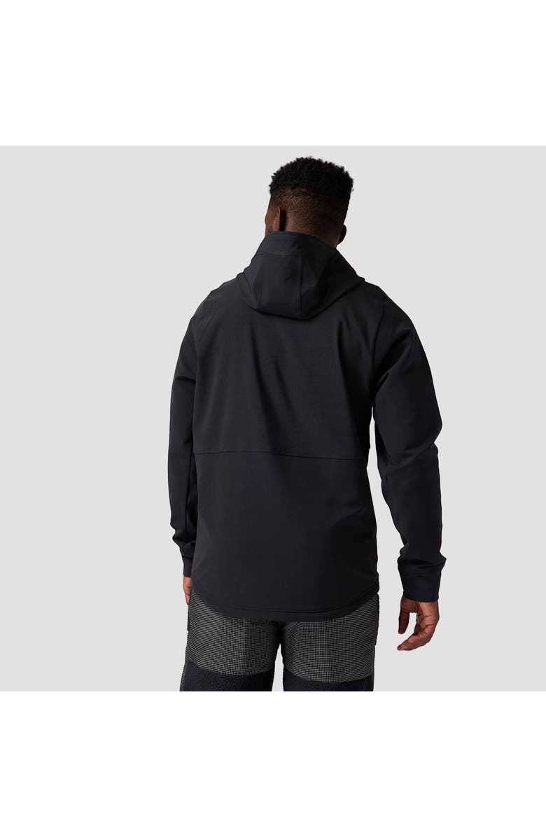 Backcountry Destination Softshell Fleece Hoodie - Men's, Alternate, color, Black