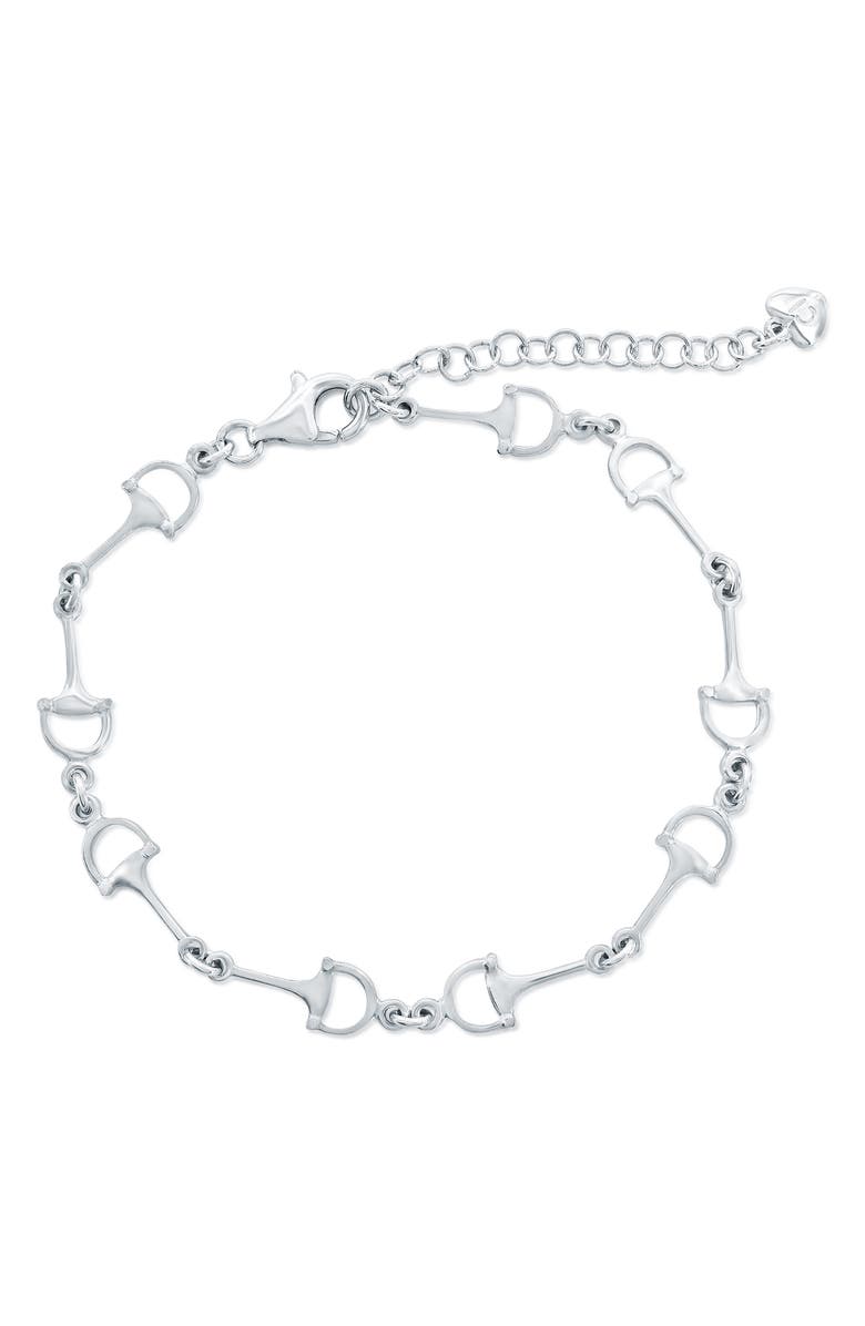 SIMONA Link Chain Bracelet, Main, color, Silver