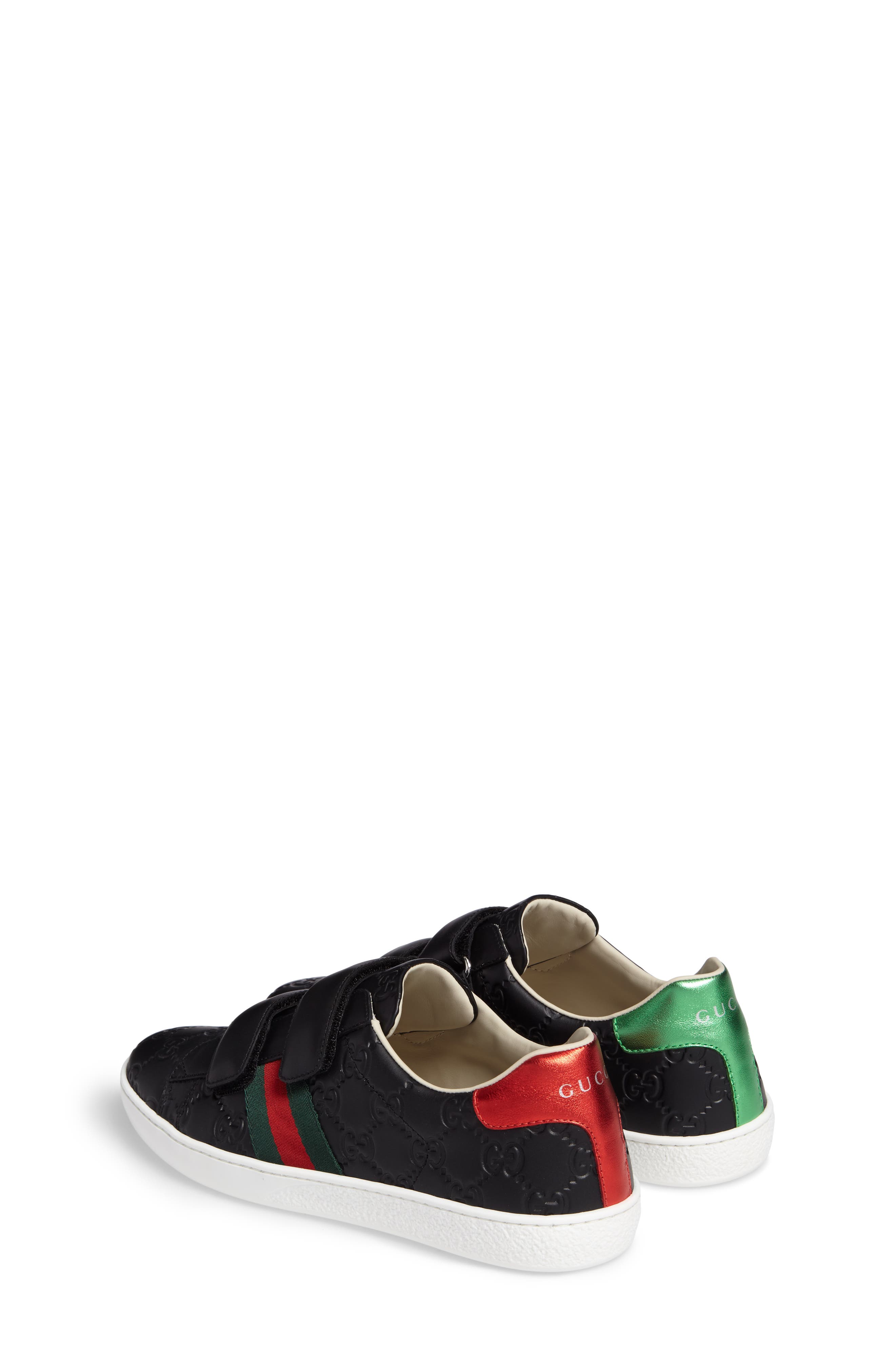 Gucci New Ace Sneaker, Alternate, color, 