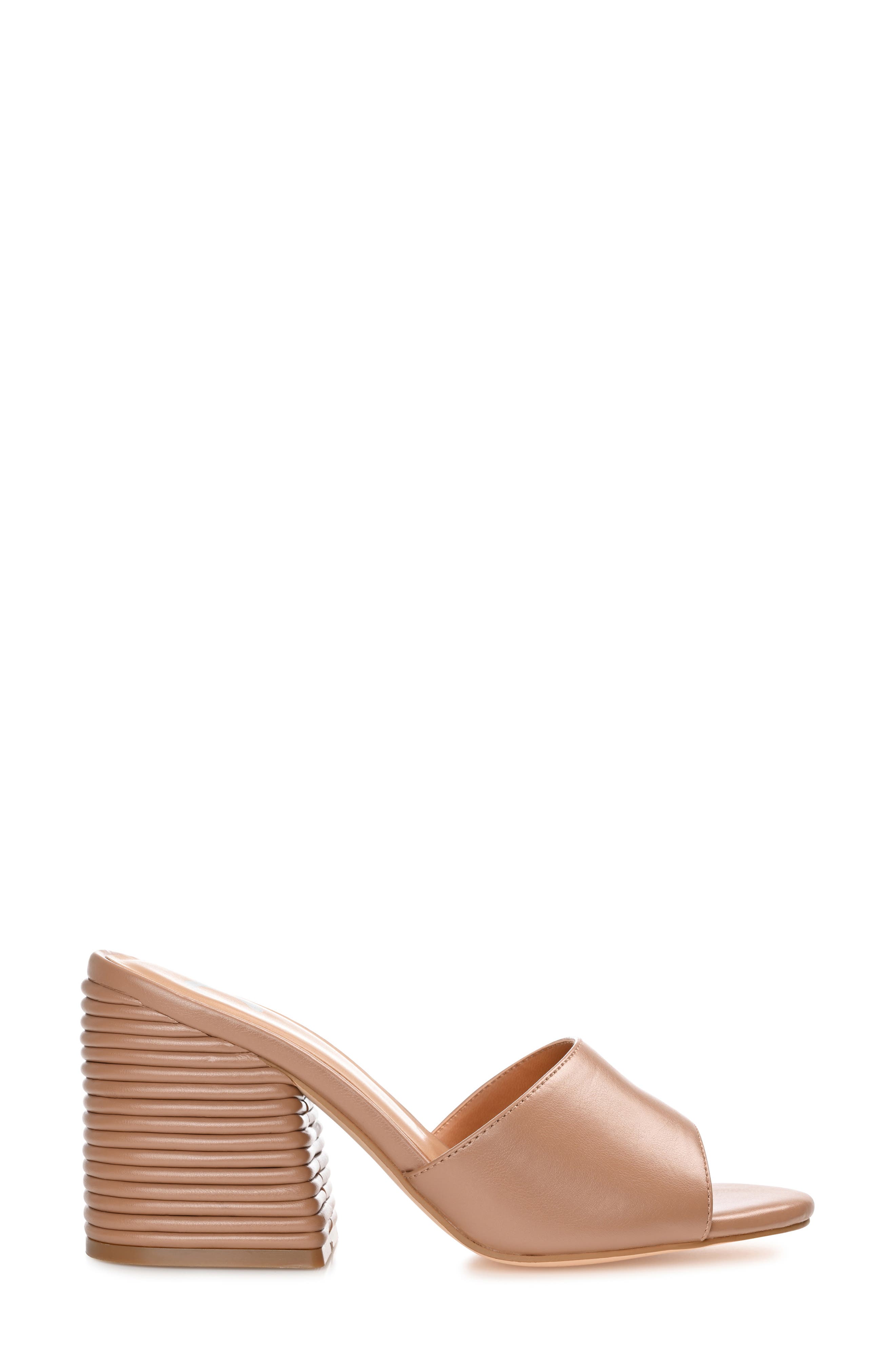 Leslee Peep-Toe Pump, Alternate, color, CAMEL