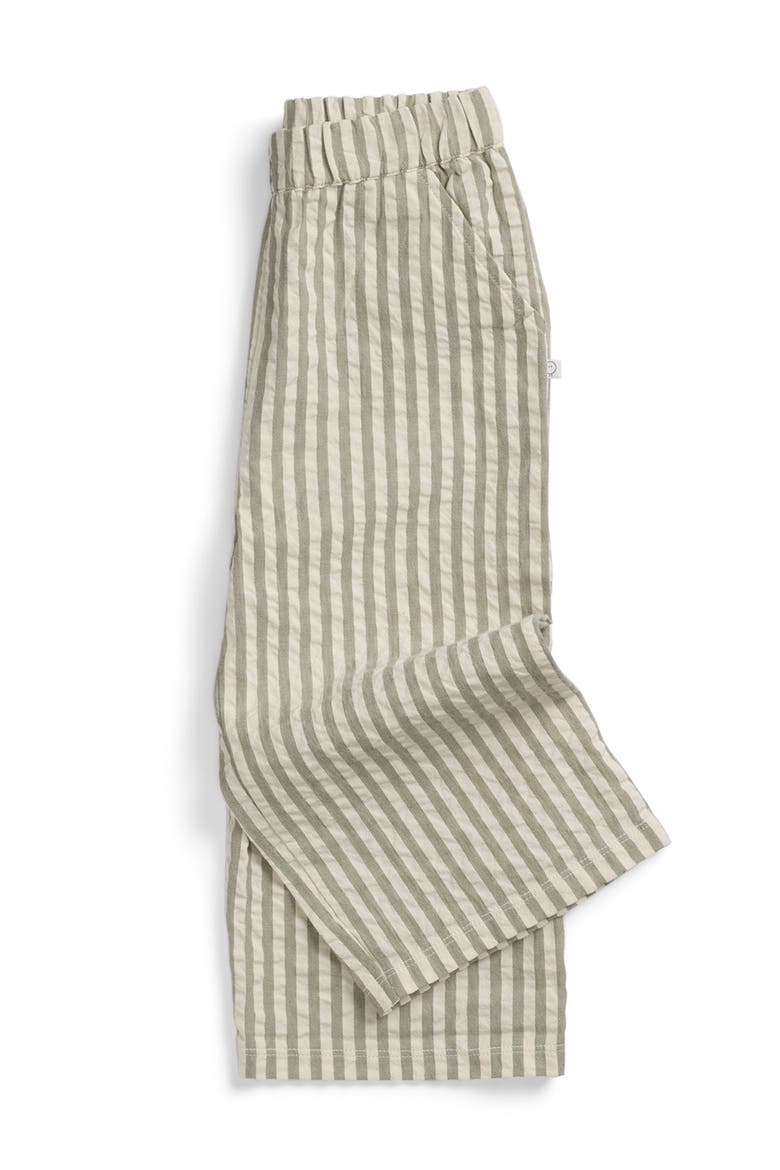 Stripe Seersucker Shorts, Alternate, color, Grey stripe