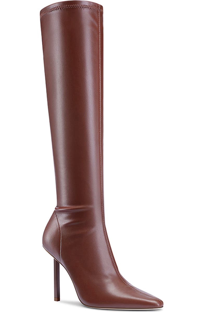 Femme LA Whistler Pointed Toe Knee High Boot, Main, color, Coco