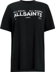AllSaints IWD All Equal Cotton Graphic T-Shirt