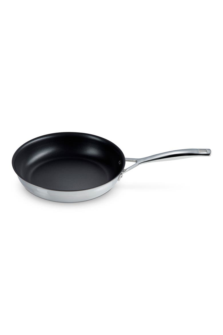 Classic Stainless Steel Set of 2 Nonstick Fry Pans, Main, color, STAINLESS STEEL