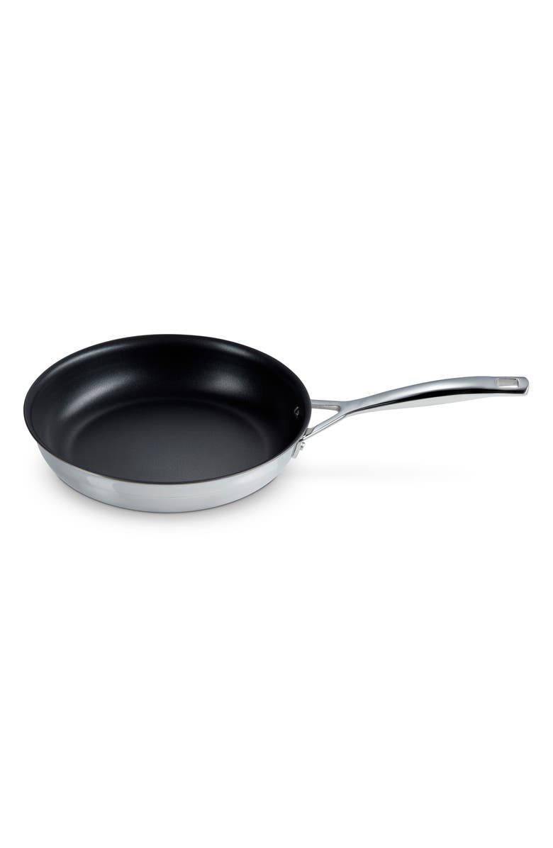 Le Creuset Classic Stainless Steel Set of 2 Nonstick Fry Pans, Main, color, Stainless Steel