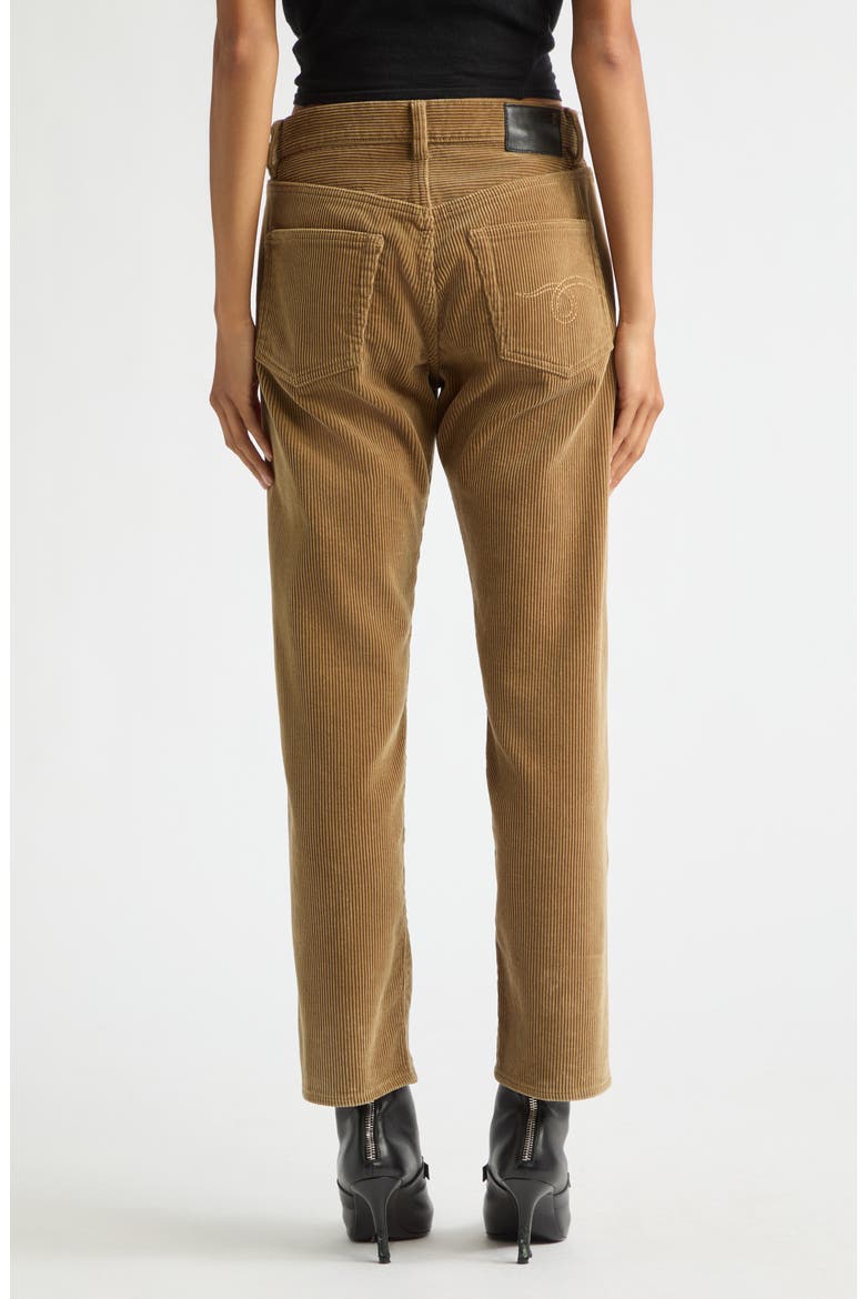 Corduroy Boyfriend Pants, Alternate, color, HEAVY TAN CORD