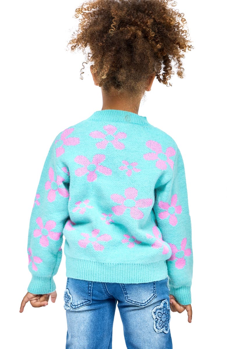 Truly Me Kids' Flower Power Sweater, Alternate, color, 