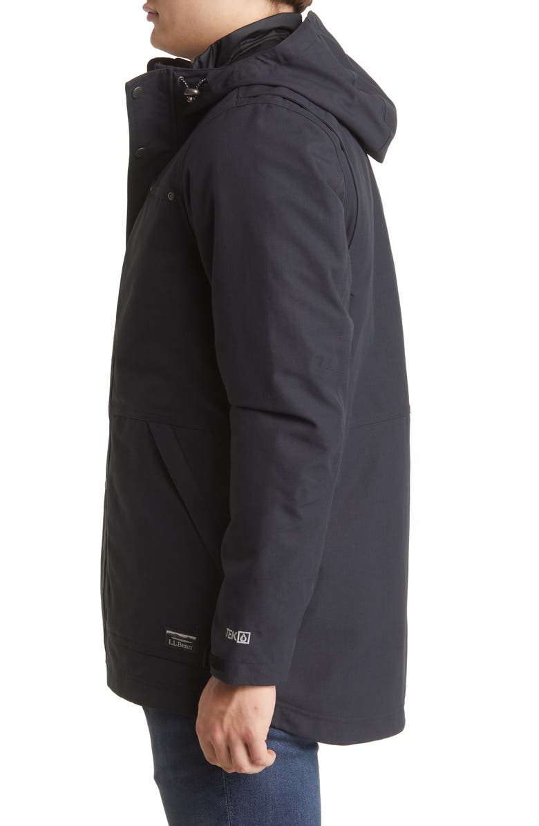 L.L.Bean Rugged 3-in-1 Waterproof Recycled Nylon Parka, Alternate, color, 
