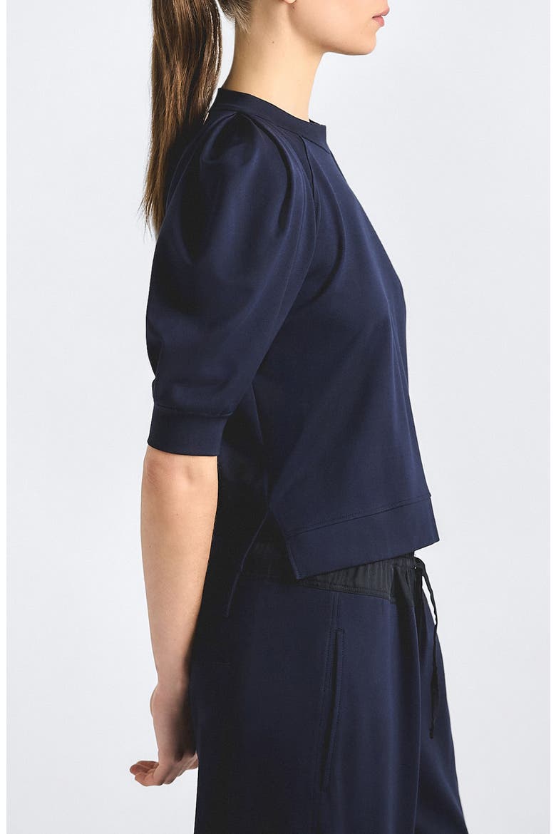 Prisilla Jersey Top, Alternate, color, DARK NAVY