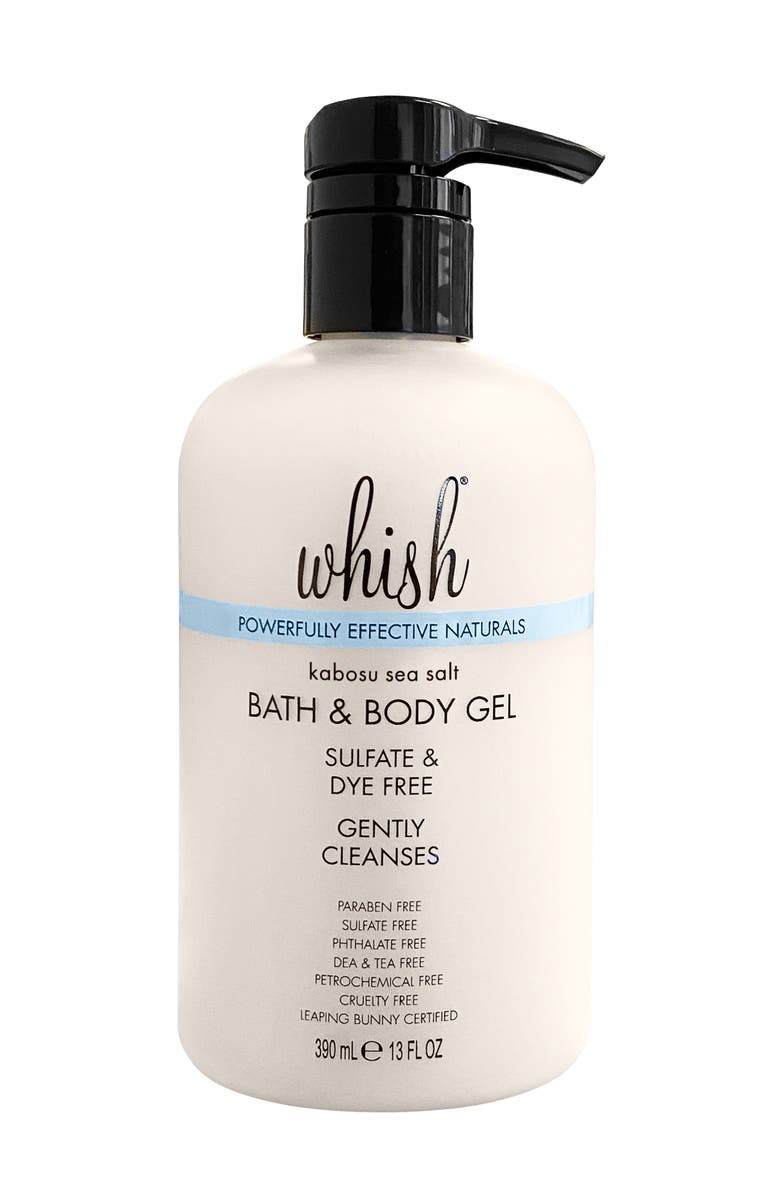 Whish Beauty Bath & Body Gel, Main, color, Kabosu Sea Salt