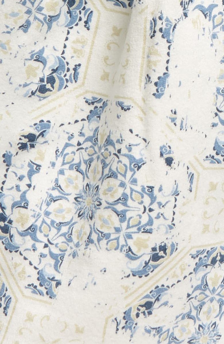 TINY TRIBE Ornate Ruffle Long Sleeve Dress, Alternate, color, 