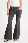 Fade Out Loud Ultra Low Rise Flare Jeans