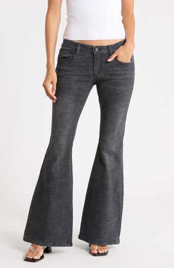 Ultra Low Rise Flare Jeans