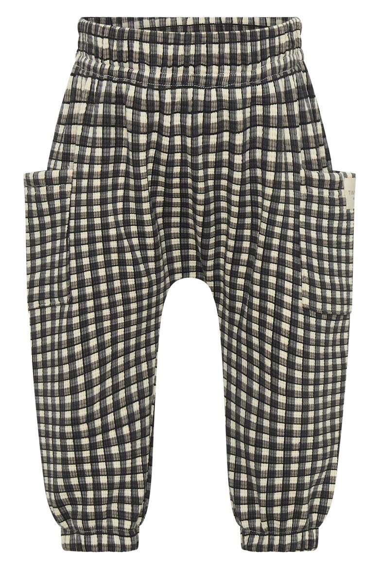 Kids' Checked Patch Pocket Pants, Main, color, MULTI