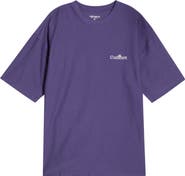 Carhartt Work In Progress WIP Label Embroidered Oversize Organic Cotton T-Shirt