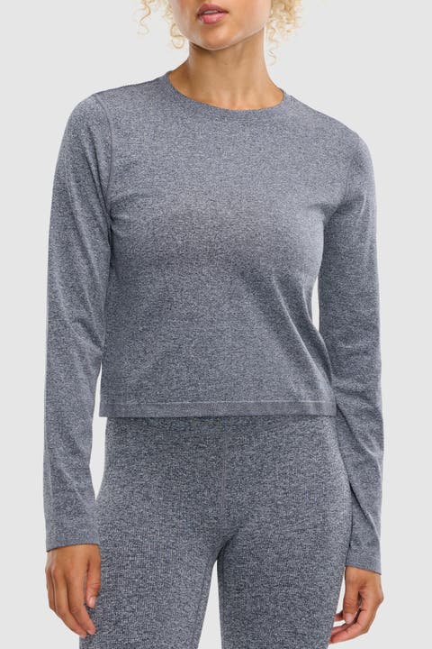 Seamless Melange Long Sleeve