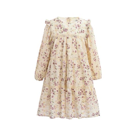 Floral Ruffle Dress (Toddler, Little Kid & Big Kid)