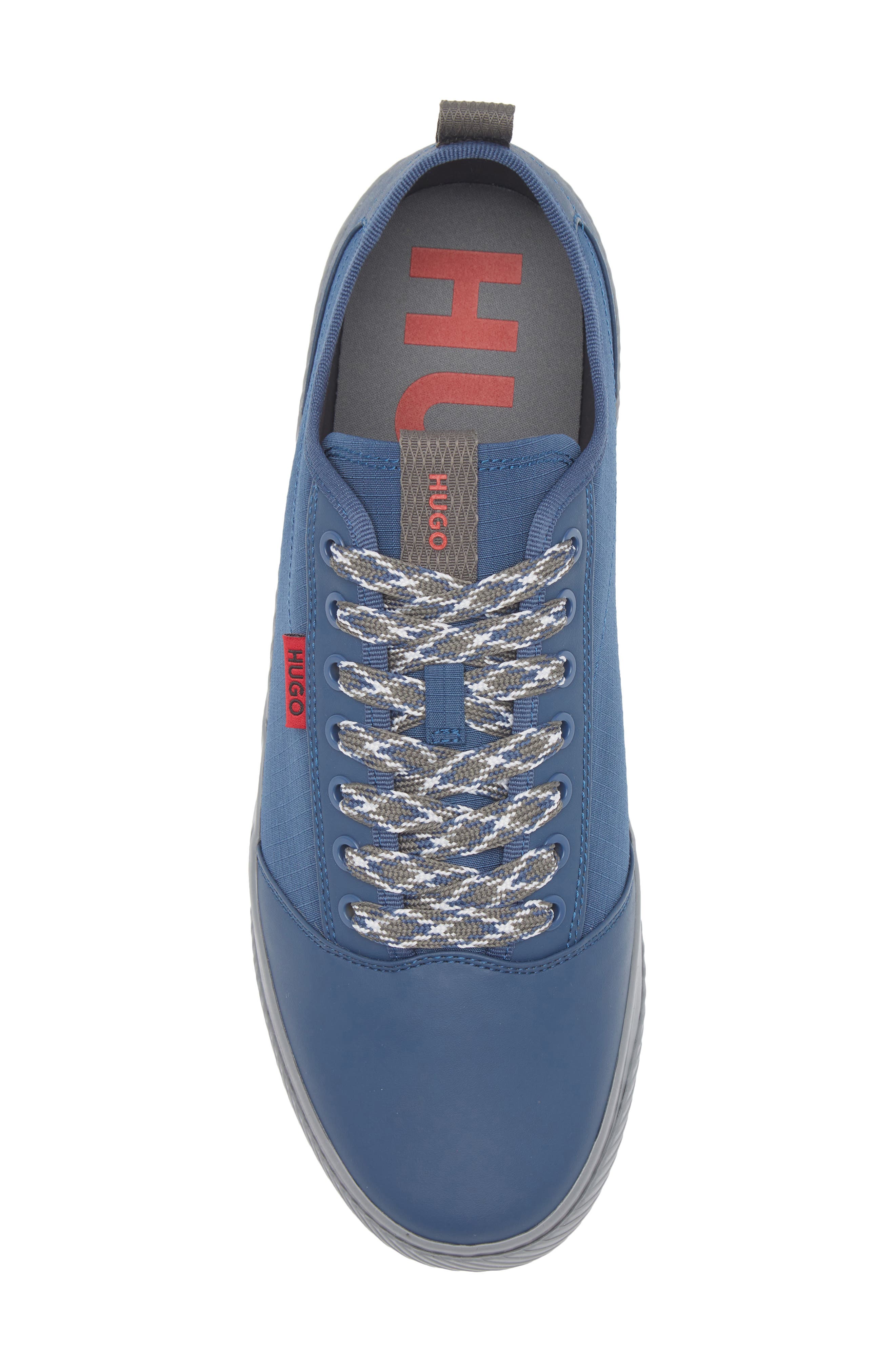 BOSS Dyer Tennis Sneaker, Alternate, color, Navy