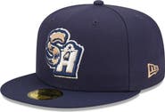 New Era Men's New Era Navy San Antonio Missions Authentic Collection Team Home 59FIFTY Fitted Hat