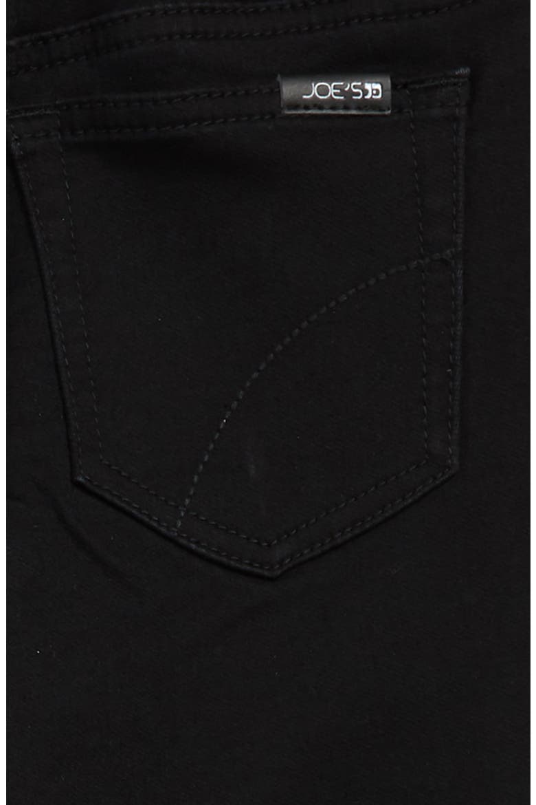 Soder Relaxed Slim Crop Stretch Denim Jeans, Alternate, color, BLACK
