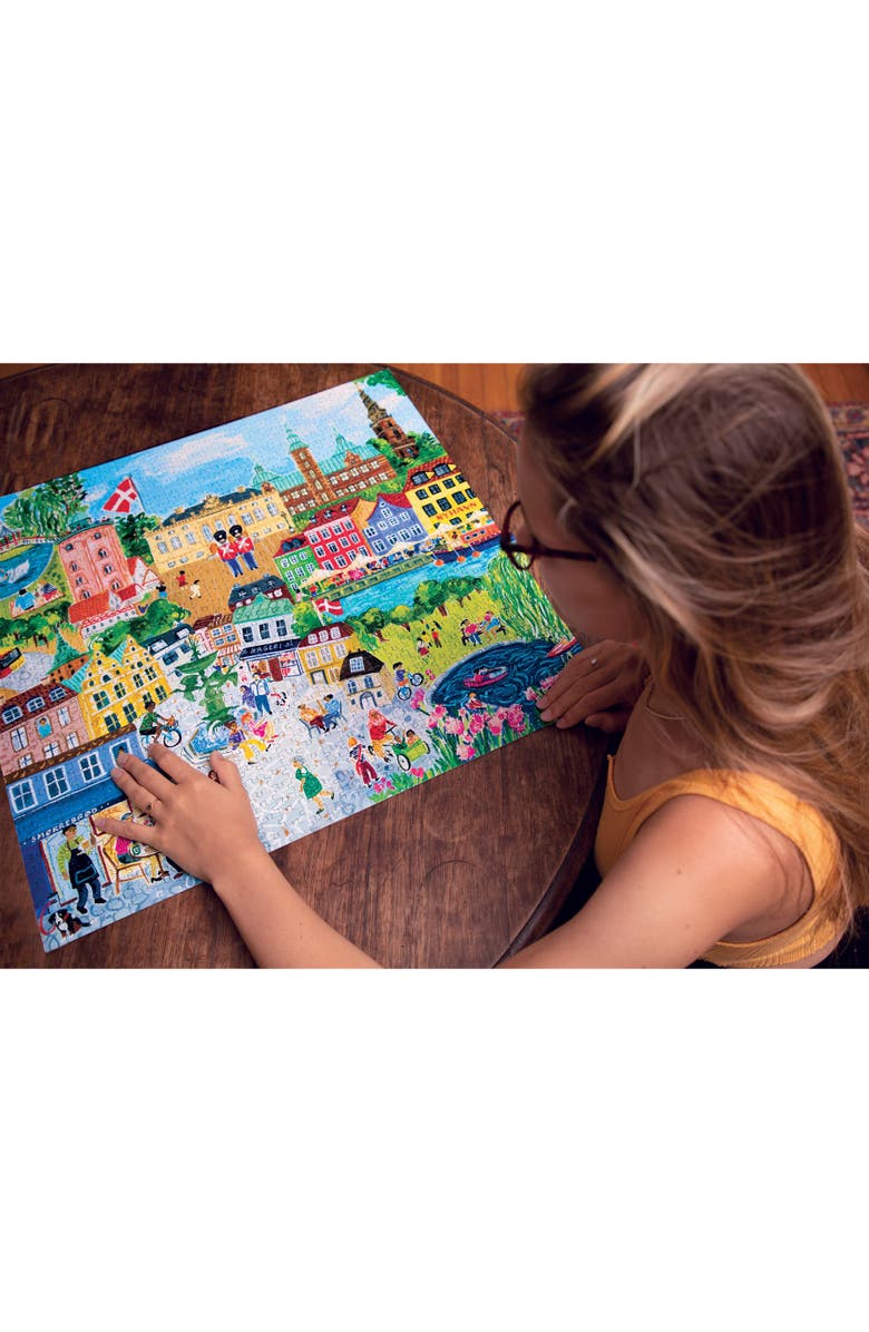 ZZDNU eeBoo Piece & Love eeBoo Piece and Love Copenhagen 1000 piece Jigsaw Puzzle, Alternate, color, 