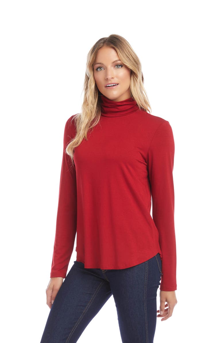 Karen Kane Turtleneck Top, Alternate, color,
