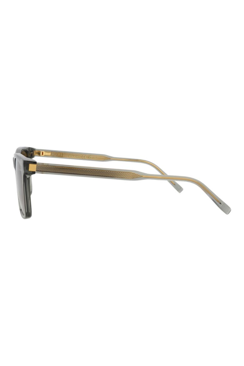 54mm Square Sunglasses, Alternate, color, GREY GREY BROWN