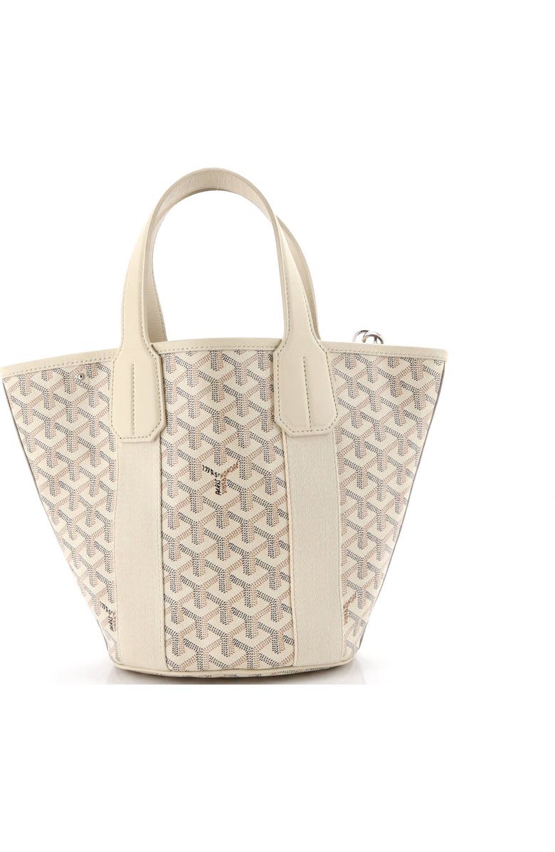 Pre-Owned Goyard Belharra Tote Coated Canvas PM, Alternate, color, Neutral