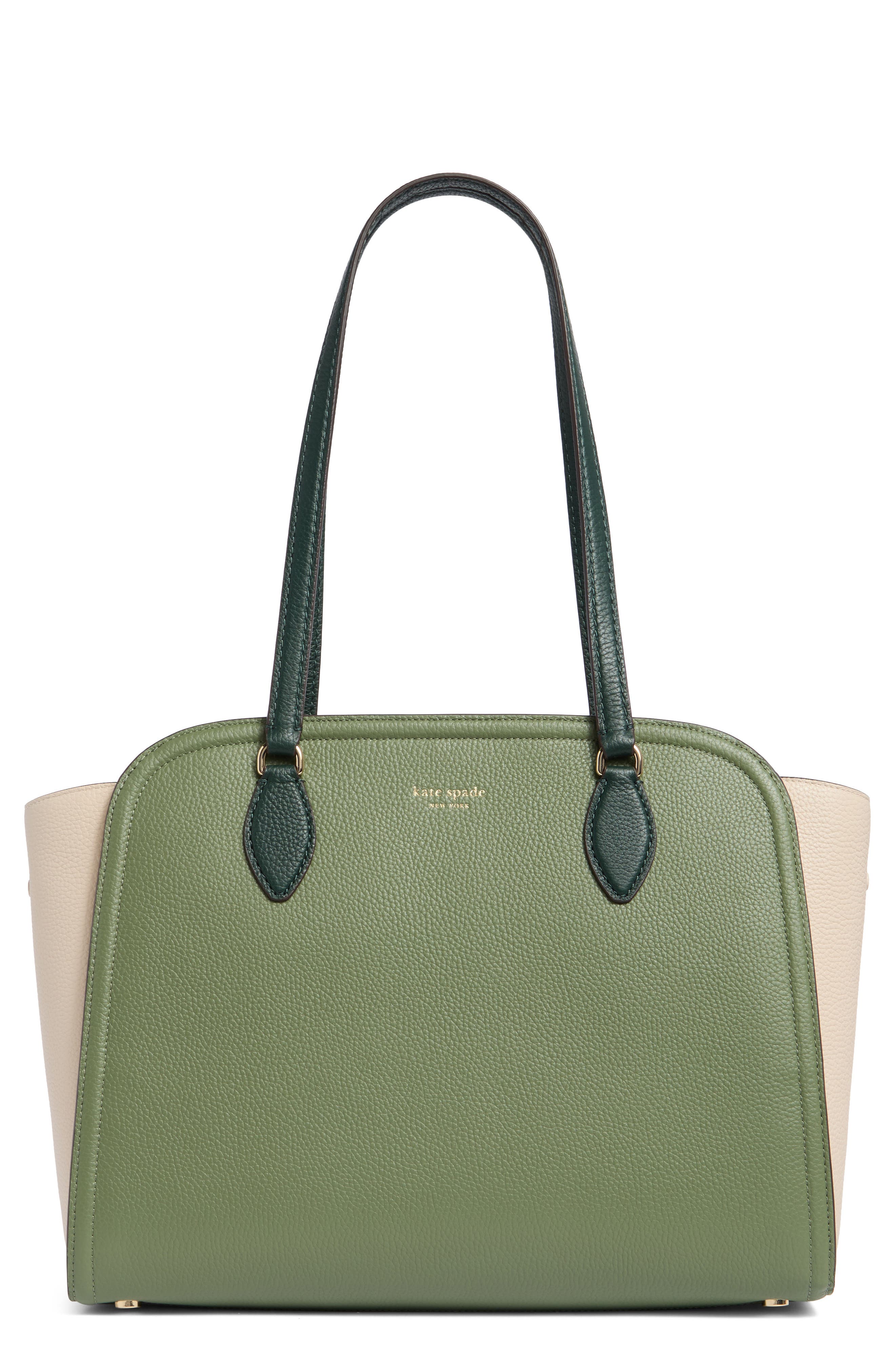 Kate Spade New York taylor colorblocked leather tote bag